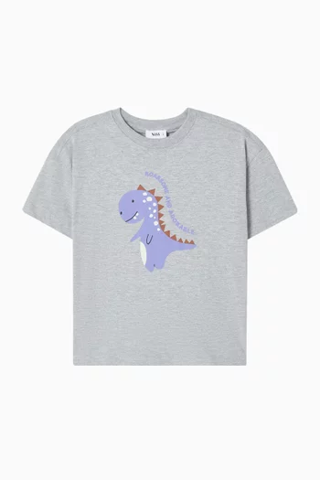 Dinosaur T-shirt in Cotton-jersey