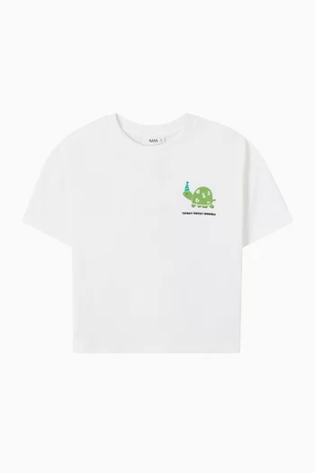 Turtle T-shirt in Cotton-jersey