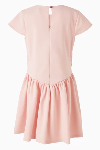 Bow Flared Dress