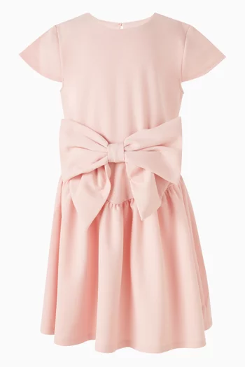 Bow Flared Dress