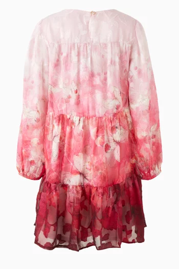 Floral-print Dress