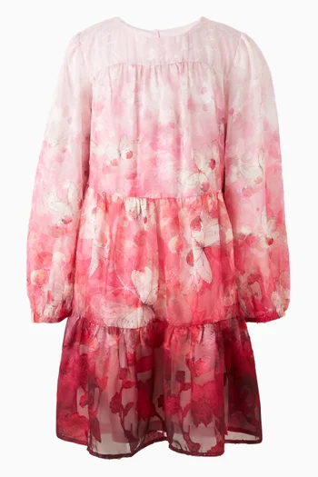 Floral-print Dress