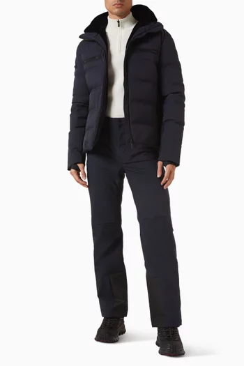 Berlioz Down Jacket in Bi-stretch Twill