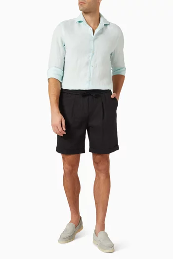 Seaside Shorts in Linen