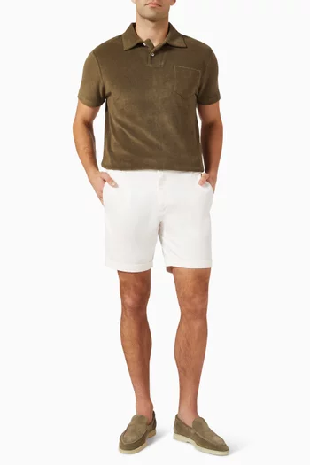 Polo Shirt in Terry Towelling