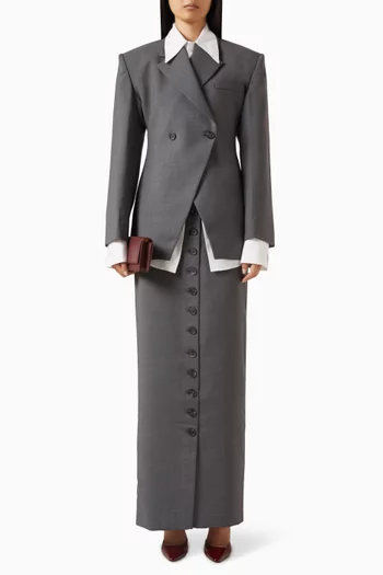 High-waist Maxi Skirt