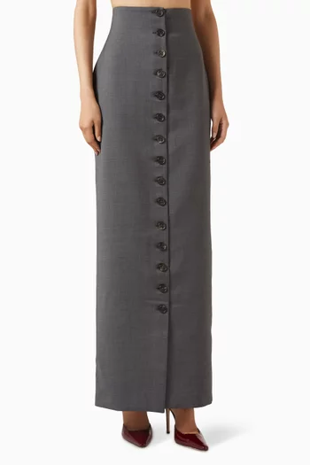 High-waist Maxi Skirt
