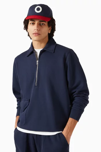 O Baseball Cap in Twill