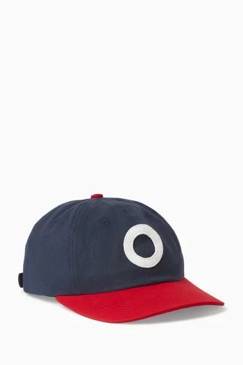 O Baseball Cap in Twill