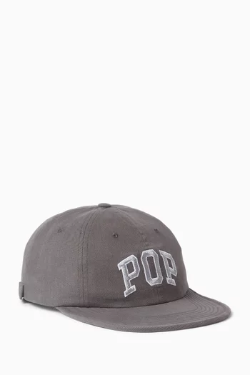 Logo-embroidered Baseball Cap in Twill & FlexFoam