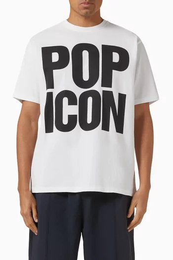 Pop Icon T-shirt in Cotton
