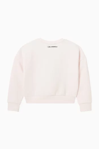 Maison de Karl Sweatshirt in Cotton-blend