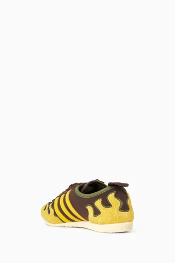 x Brain Dead Japan Lo Sneakers in Textile & Leather