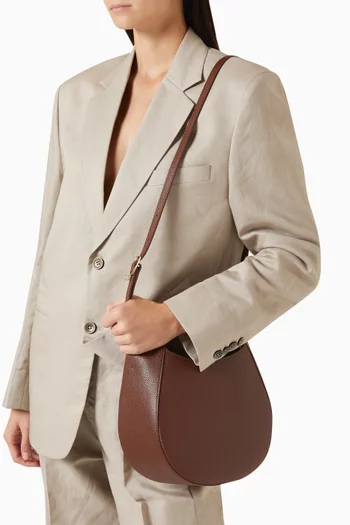 Small Le Foulonné S Handbag in Leather