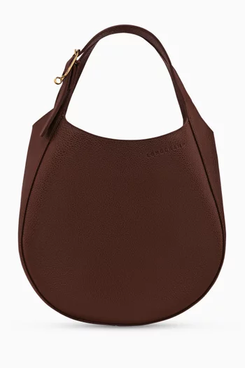 Small Le Foulonné S Handbag in Leather