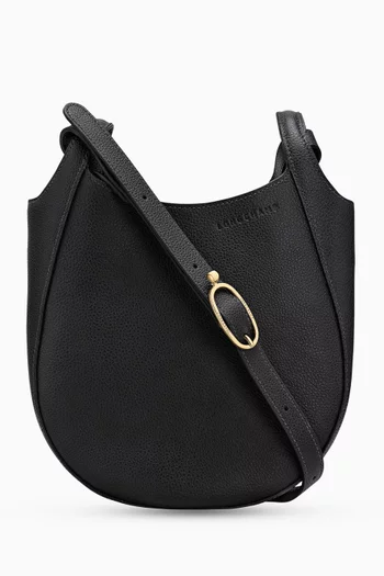Small Le Foulonné S Crossbody Bag in Leather