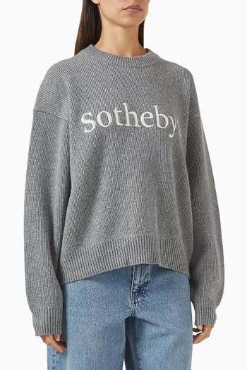 سترة بنقشة Sotheby's كشمير