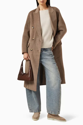Charlie Barrel Jeans in Denim