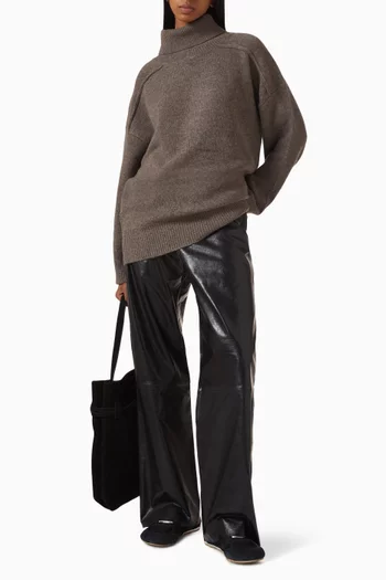 Clarke Oversized Sweater in Wool