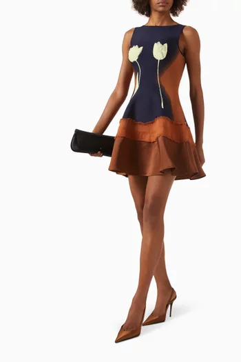 Senna Needle Punch Mini Dress