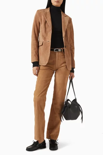 Minorca Blazer in Suede