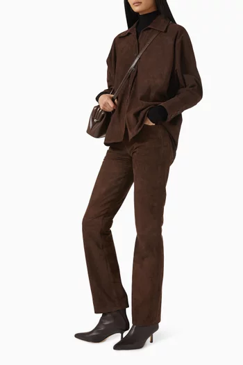 Catarine Jacket in Lamb Suede