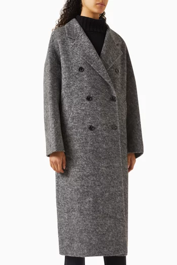 معطف ماريسا بصفي أزرار صوف