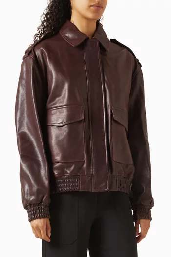 جاكيت أسترا جلد نباتي