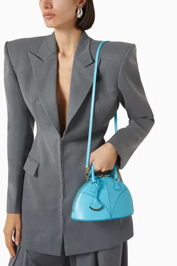 Small Marquise Bag in Leather