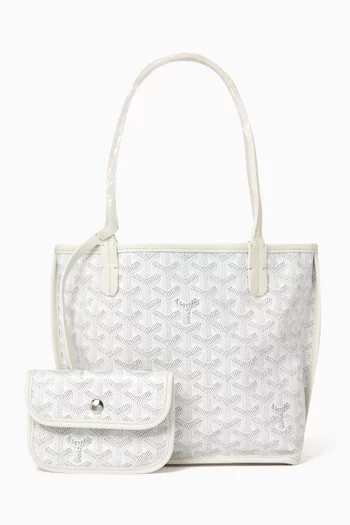 Unused Mini Anjou Tote Bag in Goyardine Canvas