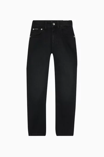 Mid-rise Straight-leg Jeans