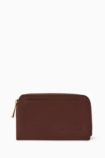 Le Foulonné Card Holder in Leather
