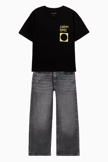 تي شيرت سيتي سين قطن مريح