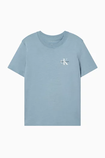 تي شيرت بشعار الماركة قطن