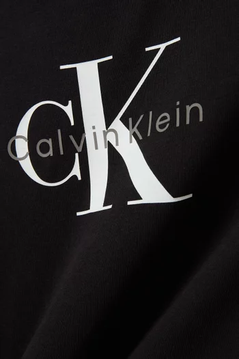 Logo T-shirt in Stretch Cotton-jersey