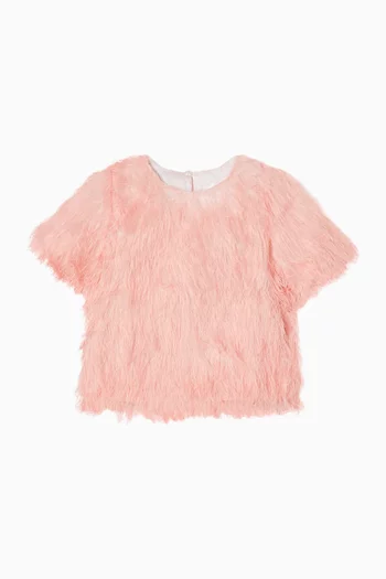 Woolly Short-sleeve Top