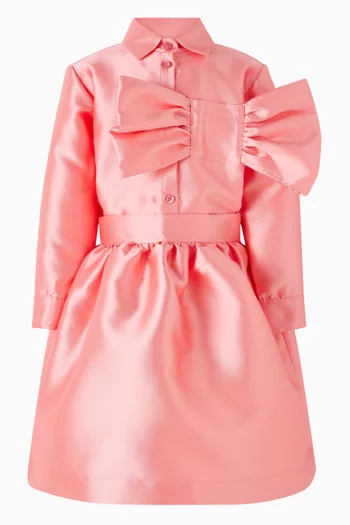 Glossy Flared Skirt
