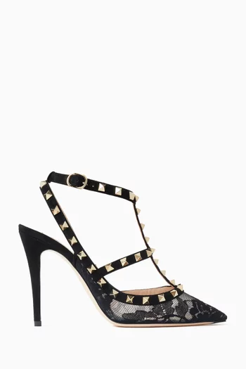 Rockstud 100 Pumps in Lace