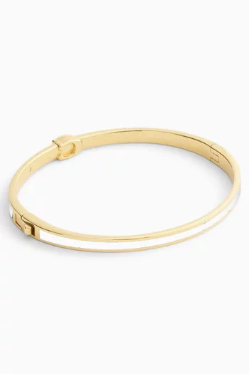 سوار بمفصلة مطلي بالمينا نحاس مطلي