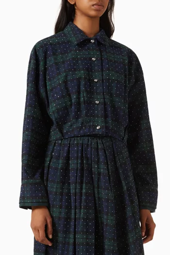 Caro Check Shirt in Cotton