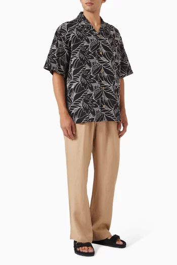 Eugene Embroidered Shirt in Cotton