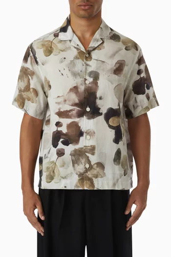 Eugene Printed Shirt in Cotton