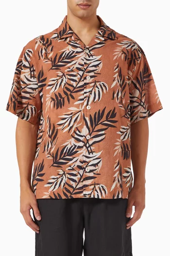 Eugene Printed Shirt in Cotton