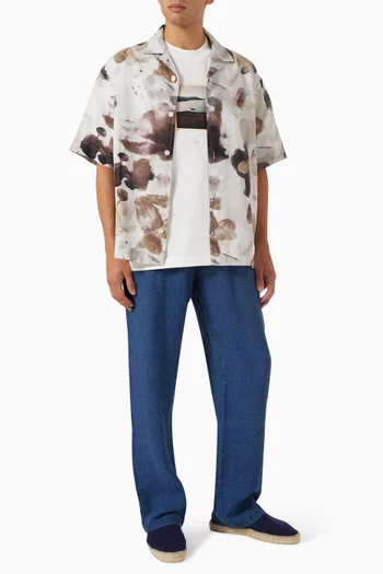 Andre Graphic-print T-shirt in Cotton-jersey