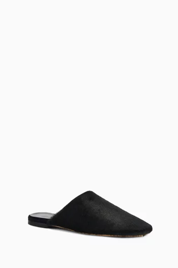 Floor Slides in Pony Hair
