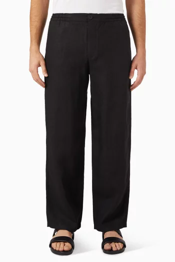 Glencoe Washed Pants in Linen