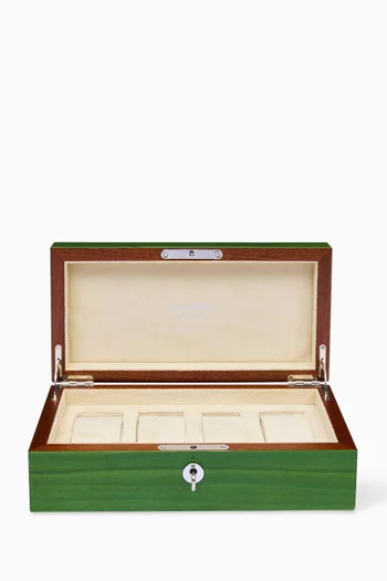 Heritage Chroma Four Watch Box in Lacquered Wood