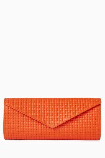 Charlotte Jewellery Roll in Leather