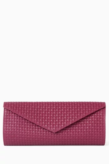 Charlotte Jewellery Roll in Leather