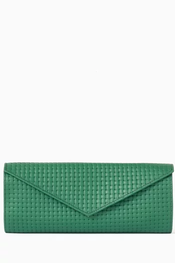 Charlotte Jewellery Roll in Leather